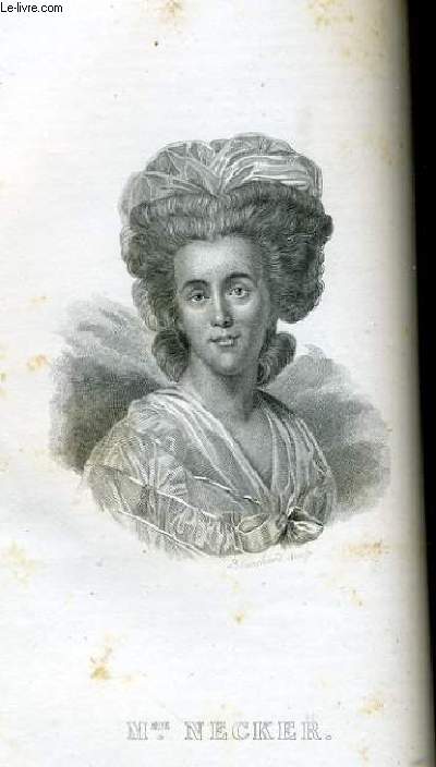 EXTRAIT PORTRAITS ET HISTOIRE DES HOMMES UTILES. MADAME NECKER