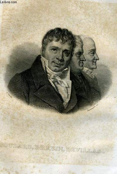 EXTRAIT PORTRAITS ET HISTOIRE DES HOMMES UTILES. BOULARD, BREZIN ET DEVILLAS