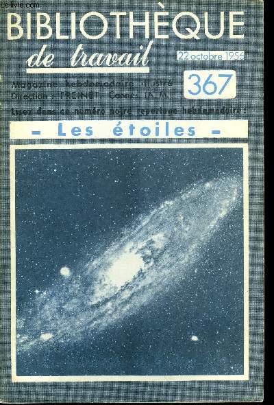 BIBLIOTHEQUE DE TRAVAIL N367 - LES ETOILES