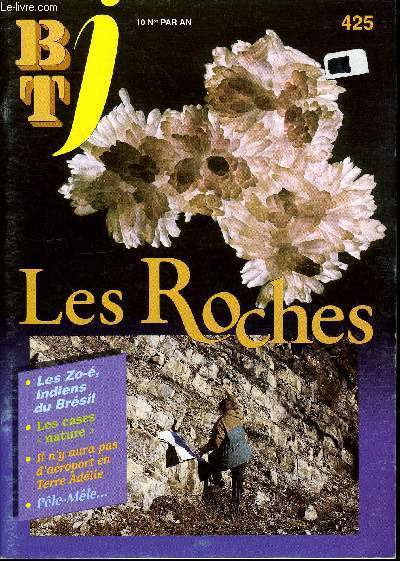 BTJ - BIBLIOTHEQUE DE TRAVAIL JUNIOR N425 - LES ROCHES