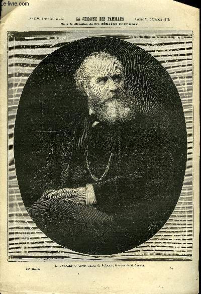 LA SEMAINE DES FAMILLES 20EME ANNEE N38 - CHARLES GOUNOD DE OSCAR HAVARD, RAOUL DAUBRY XXXV DE ZENAIDE FLEURIOT, CAUSERIE BIBLIOGRAPHIQUE DE ZENAIDE FLEURIOT, HYACINTHE RIGAUD DE LAVERGNE, LA VEILLE DE NOEL EN PROVENCE DE GUSTAVE CONTESTIN