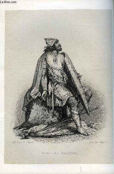 EXTRAIT DU PLUTARQUE FRANCAIS TOME 1 - Vies des hommes et des femmes illustres de la France depuis le cinquime sicle jusqu' nos jours. CHARLES MARTEL, NE VERS 690, MORT EN 741