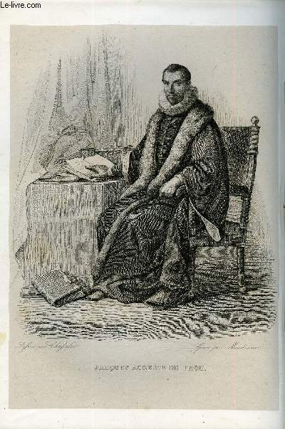 EXTRAIT DU PLUTARQUE FRANCAIS TOME 3 - Vies des hommes et des femmes illustres de la France depuis le cinquime sicle jusqu' nos jours. DE THOU, NE EN 1553, MORT EN 1617