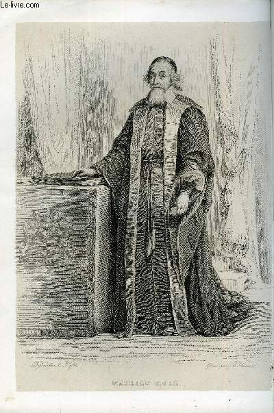 EXTRAIT DU PLUTARQUE FRANCAIS TOME 3 - Vies des hommes et des femmes illustres de la France depuis le cinquime sicle jusqu' nos jours. MATHIEU MOLE, NE EN 1584, MORT EN 1656