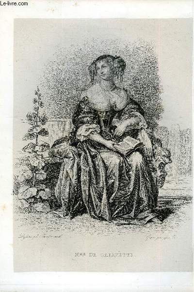 EXTRAIT DU PLUTARQUE FRANCAIS TOME 4 - Vies des hommes et des femmes illustres de la France depuis le cinquime sicle jusqu' nos jours. MADAME DE LA FAYETTE, NEE EN 1633, MORT EN 1693