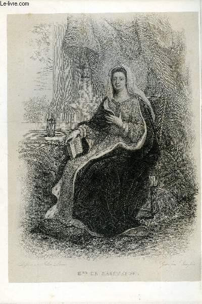 EXTRAIT DU PLUTARQUE FRANCAIS TOME 4 - Vies des hommes et des femmes illustres de la France depuis le cinquime sicle jusqu' nos jours. MADAME DE MAINTENON, NEE EN 1635, MORTE EN 1719