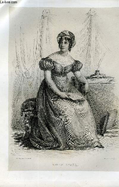 EXTRAIT DU PLUTARQUE FRANCAIS TOME 6 - Vies des hommes et des femmes illustres de la France depuis le cinquime sicle jusqu' nos jours. MADAME DE STAEL, NEE EN 1766, MORTE EN 1817