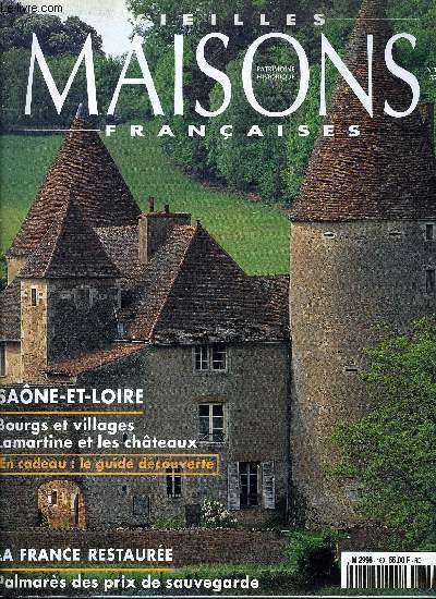 VIEILLES MAISONS FRANCAISES N169 - ditorial :  Prparer ensemble l'avenir - Nicolas RousseauAvant-propos- par le prsident du Conseil gnralLes quatre temps de Meslay Charles de Boisfleury.La France restaure..Prix de sauvegarde