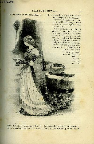 LE MONDE MODERNE TOME 2 - Lgende du mistral par P. Barbier, Notes athniennes par Pierre de Coubertin