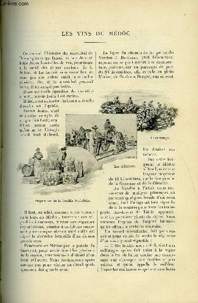 LE MONDE MODERNE TOME 2 - Les vins du Mdoc par E. Vavasseur