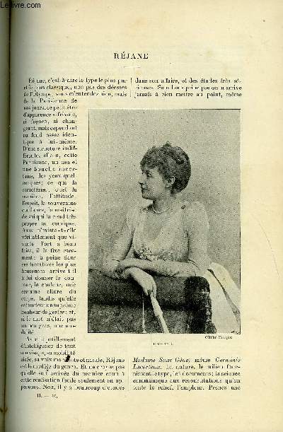 LE MONDE MODERNE TOME 2 - Rjane par Mario Bertaux, Le mouvement littraire, La mode du mois