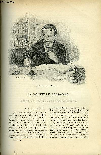 LE MONDE MODERNE TOME 5 - La nouvelle Sorbonne par H. Lantoine