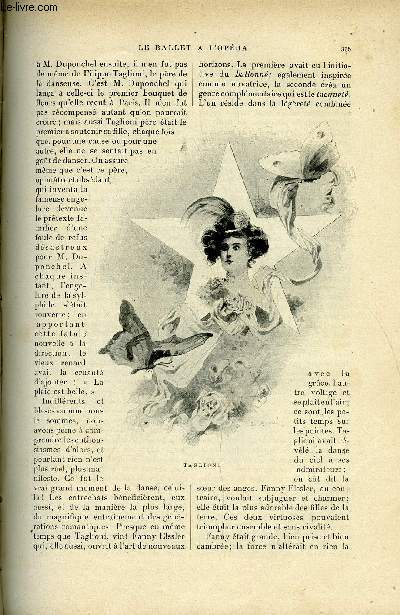 LE MONDE MODERNE TOME 6 - Le ballet a l'opra sous le gouvernement de juillet et le second empire par Emile de Molnes, Les charits par L.-H. de Forge