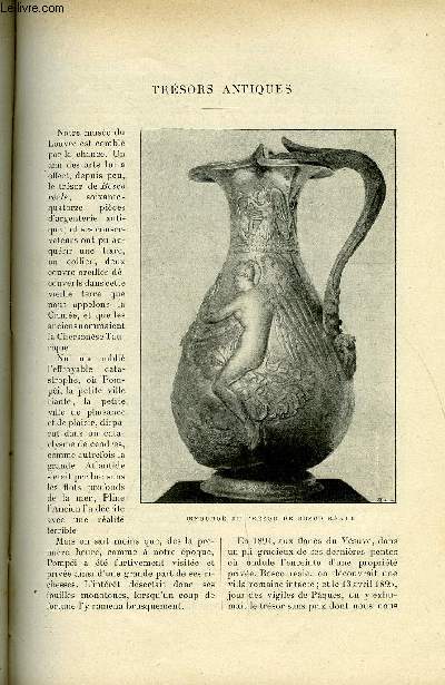 LE MONDE MODERNE TOME 6 - Trsors antiques par Valentine Claudius Jacquet