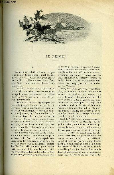 LE MONDE MODERNE TOME 6 - Le retour par Ren Bazin, Au pays du Cognac par R. Pingaud