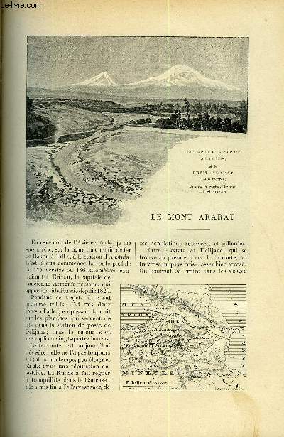 LE MONDE MODERNE TOME 7 - Le mont Ararat par Alexandre Boutroue