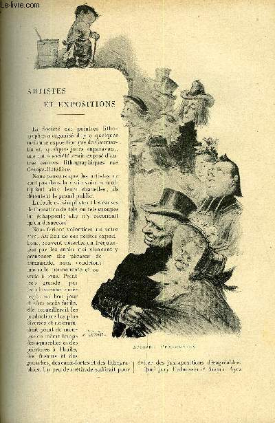 LE MONDE MODERNE TOME 7 - Artistes et expositions par J. Ganier