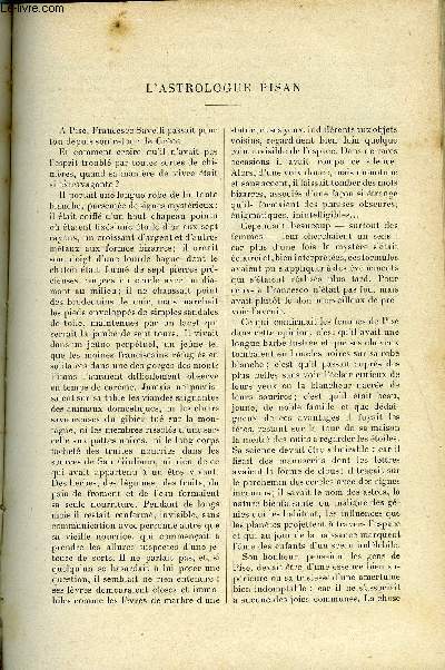 LE MONDE MODERNE TOME 8 - L'astrologue Pisan par A. Baure