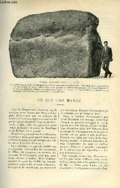 LE MONDE MODERNE TOME 10 - CE QUE L'ON MANGE