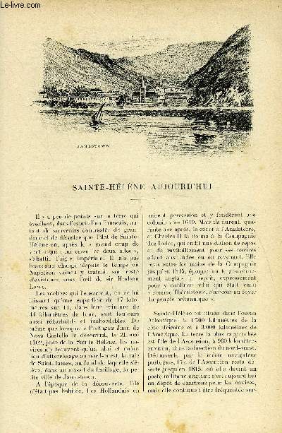 LE MONDE MODERNE TOME 11 - SAINTE-HELENE AUJOURD'HUI