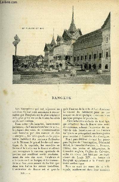 LE MONDE MODERNE TOME 12 - BANGKOK