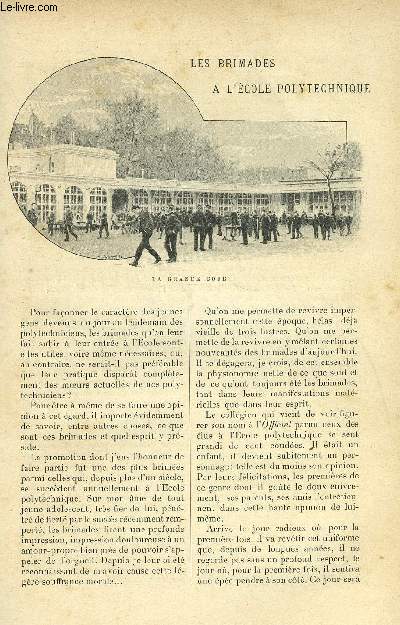 LE MONDE MODERNE TOME 12 - LES BRIMADES A L'ECOLE POLYTECHNIQUE