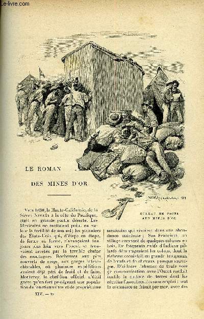 LE MONDE MODERNE TOME 14 - LE ROMAN DES MINES D'OR + LA MARINE MARCHANDE ET LES GRANDE COMPAGNIES DE NAVIGATION EN RUSSIE