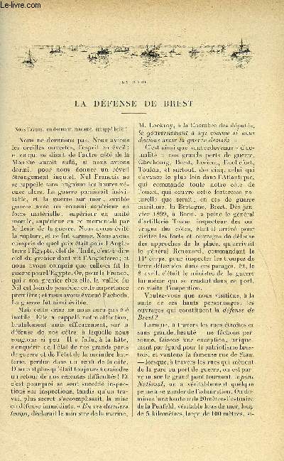 LE MONDE MODERNE TOME 14 - LA DEFENSE DE BREST