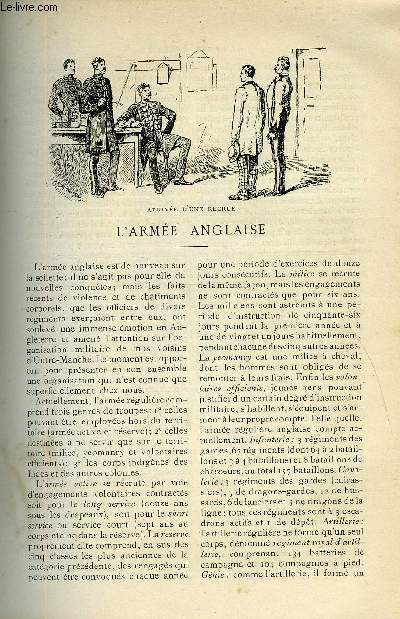 LE MONDE MODERNE TOME 17 - L'ARMEE ANGLAISE
