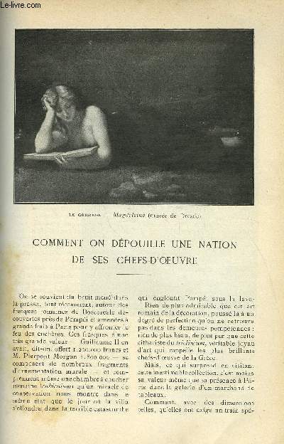 LE MONDE MODERNE TOME 18 - COMMENT ON DEPOUILLE UNE NATION DE SES CHEFS-D'OEUVRE