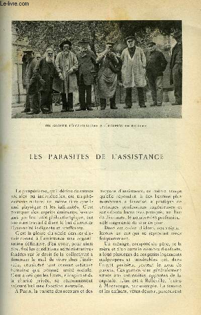 LE MONDE MODERNE TOME 18 - LES PARASITES DE L'ASSISTANCE