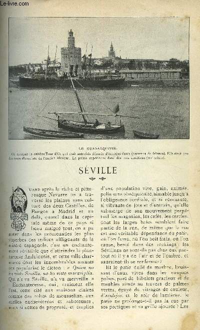 LE MONDE MODERNE TOME 20 - SEVILLE