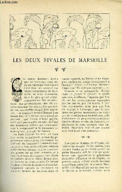 LE MONDE MODERNE TOME 21 - LES DEUX RIVALES DE MARSEILLE