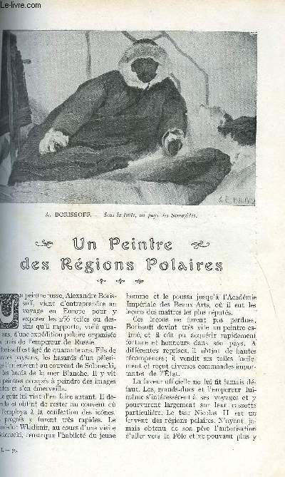 LE MONDE MODERNE TOME 25 - UN PEINTRE DES REGIONS POLAIRES + PARIS-ANCIEN - LE COUVENT DES BONSHOMMES, L'HOTEL DE CHOISEUL-PRASLIN