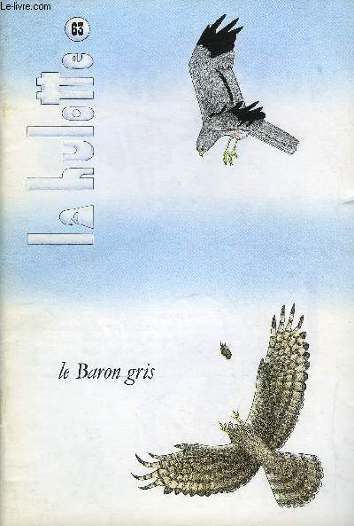 LA HULOTTE N 63 - Le Baron gris