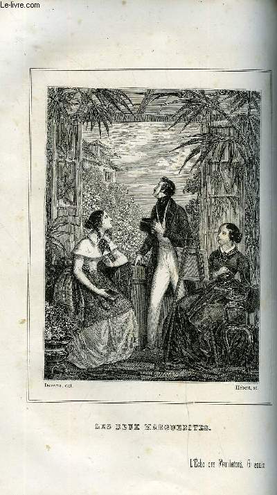 EXTRAIT DE L'ECHO DES FEUILLETONS - RECUEIL DE NOUVELLES, CONTES, ANECDOTES, EPISODES, ETC - Sixime anne. Les deux marguerite par Mme Charles Reybaud