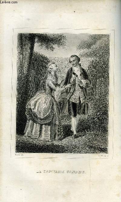 EXTRAIT DE L'ECHO DES FEUILLETONS - RECUEIL DE NOUVELLES, CONTES, ANECDOTES, EPISODES, ETC - Huitime anne. Le capitaine Mandrin par Mme Clmence Robert, Le laboureur par Constant de Baucour, Le bon dieu du petit enfant