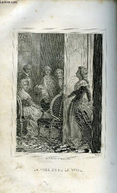 EXTRAIT DE L'ECHO DES FEUILLETONS - RECUEIL DE NOUVELLES, CONTES, ANECDOTES, EPISODES, ETC - 10e anne. Le collier de la reine par Alexandre Dumas