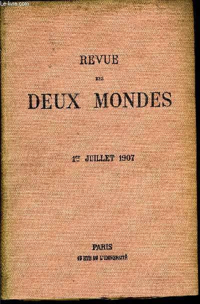 REVUE DES DEUX MONDES LXXVIIe ANNEE N1 - I.- LE BL QUI LVE (1), troisime partie, par M. Ren Bazin,de l'Acadmie franaise.II.- CORRESPONDANCE ENTRE ALEXIS DE TOCQUEVILLE ETARTHUR DE GOBINEAU, deuxime partie (1851-1856).