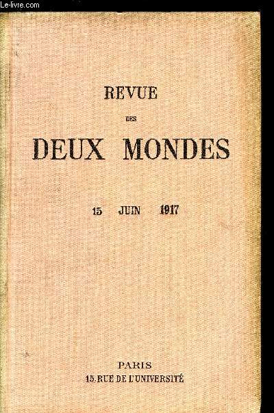 REVUE DES DEUX MONDES LXXXVIIe ANNEE N4 - I.- LA CLOSERIE DE CHAMPDOLENT, DEUXIME PARTIE, parM. Ren Bazin, de l'Acadmie franaise.II.- LES YEUX DE L'ASIE. - III. UN COMPTE PERSONNEL,par M. Rudyard Kipling.III.-LES CAPTIFS DLIVRS.