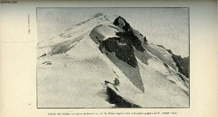 EXTRAIT DE L'ANNUAIRE DU CLUB ALPIN FRANCAIS 22e ANNEE - I. Sur les routes du Mont-Blanc - I. L'arête des bosses par M. Ch. Durier, II. Une tourmente au Mont-Blanc 1891 par M. F. Schrader, II. L'ouille de la Balme (3,020 mètres) première ascension