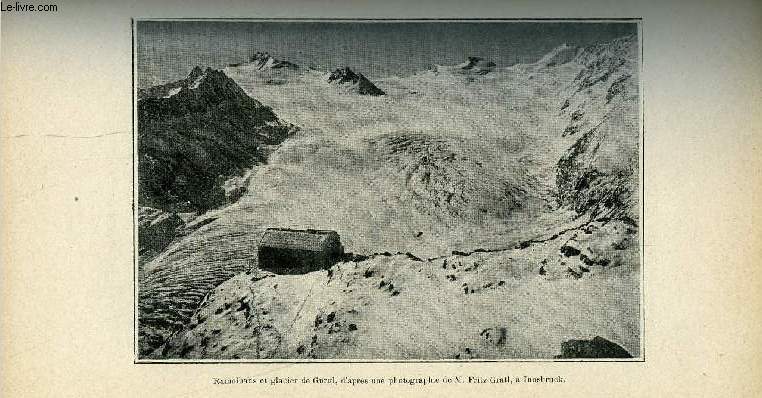 EXTRAIT DE L'ANNUAIRE DU CLUB ALPIN FRANCAIS 25e ANNEE - VI. La Meije par la Face Nord par M. Eugne Gravelotte, VII. A travers le tirol- Otzthal et dolomites occidentales par M. Edme Vielliard, Ramolhaus et glacier de Gurgl