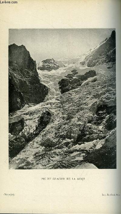 EXTRAIT DE L'ANNUAIRE DU CLUB ALPIN FRANCAIS 28e ANNEE - I. Commission franaise des glaciers - Rapport sur les variations des glaciers franais de 1900 a 1901 prsent a la commission franaise des glaciers par M. W. Kilian, Pic et glacier de la Meije