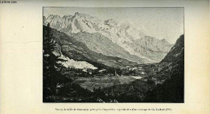 EXTRAIT DE L'ANNUAIRE DU CLUB ALPIN FRANCAIS 28e ANNEE - III. Les glaciers du Mont Blanc en 1780 par M. F.A. Forel, IV. Note sur la feuille (et dernière) de la carte des pyrénées centrales au 100,000e par M. F. Schrader