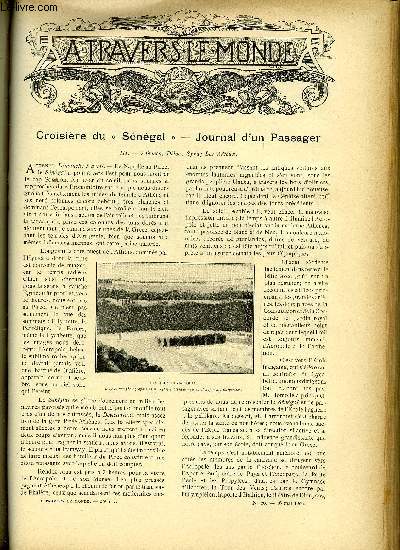 A TRAVERS LE MONDE N° 20 - Croisière du Sénégal - Journal d'un passager, Anciennes Moeurs frisonnes, La légende du retour de Nansen