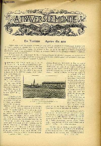 A TRAVERS LE MONDE N° 22 - En Tunisie - Après dix ans, Au tombeau de Juliette - souvenir d'un voyage a bicyclette, Légendes fidjiennes