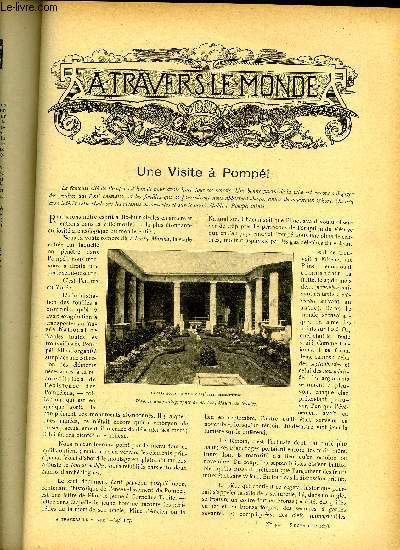 A TRAVERS LE MONDE N 45 - Une visite a Pompei, L'ilot de Rockall, Ce que rapporte la culture du Th, M. Alfred Marche