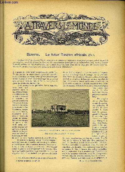 A TRAVERS LE MONDE N 47 - Bizerte - Le futur toulon africain (fin), Coutumes commerciales en Chine, La houille en Nouvelle-Caldonie, La rpublique de l'Acre, Le viaduc du Viaur, Etablissements francais de l'Ocanie