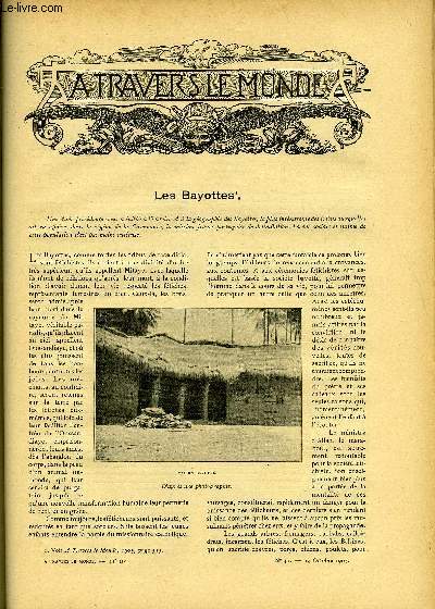 A TRAVERS LE MONDE N 41 - Les Bayottes, Le rveil de la Chine, Situation du chemin de fer de Konakry au Niger, Les reprsentations thatrales dans les ruines antiques, Un mort parmi les ascensioistes de l'Himalaya