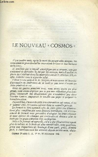 COSMOS - LES MONDES N 16 - Un nouveau cosmos, Changement de niveau de la Sude, La plus haute construction du globe, Production de mtaux prcieux dans le monde entier, Muse Guimet, Histoire du premier mridien - l'heure universelle